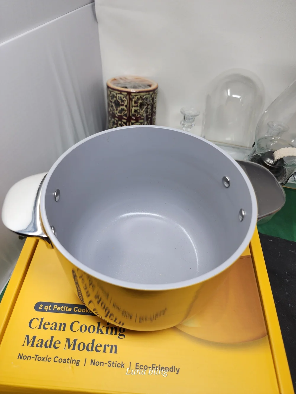 Yellow Mini Dutch Oven - Modern Nonstick Cookware